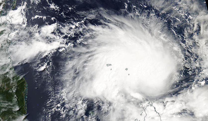 Mozambique Hit by Cyclone Kenneth