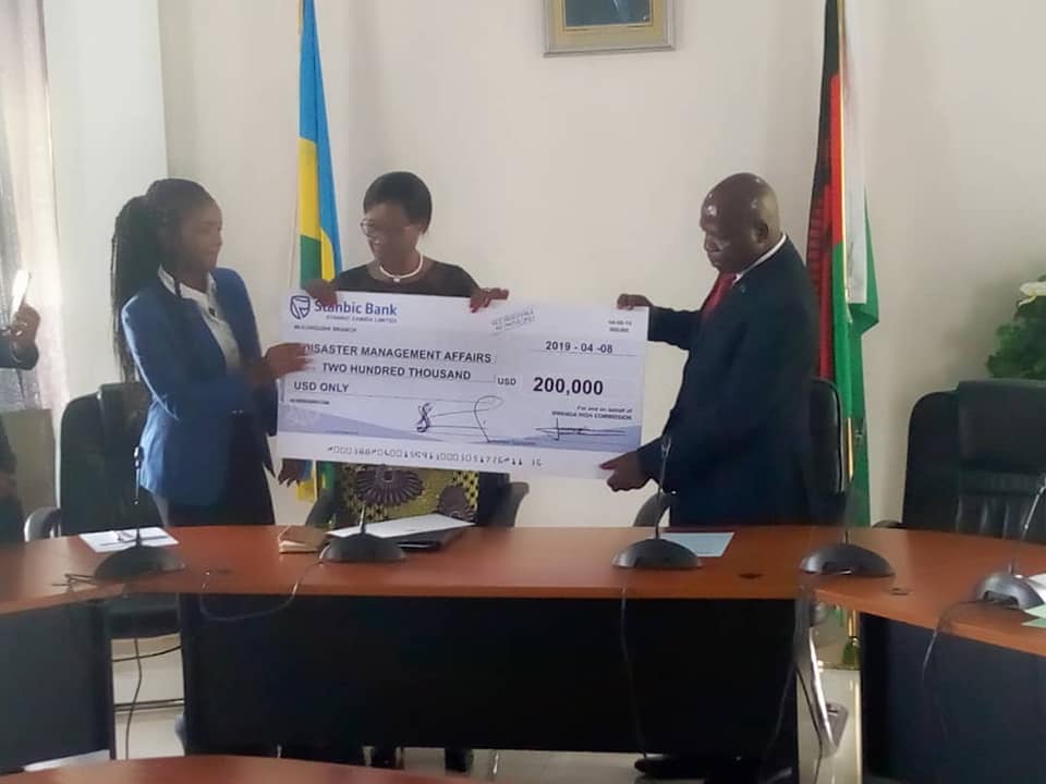 Rwanda Donates k150 Million To Malawi For Disaster Relief