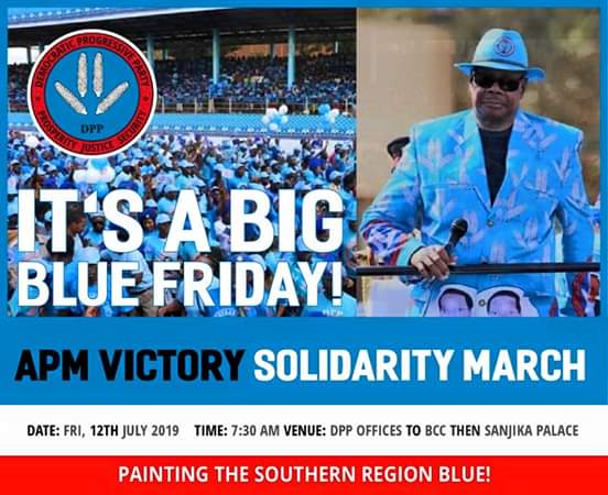 DPP Cadets Start Arriving in Blantyre for  Victory Win Celebrations