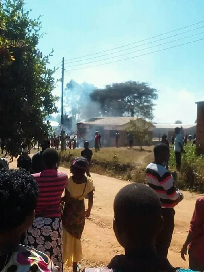 Demos Update Protesters Burnt Down Dpp Office In Mzuzu Face Of Malawi