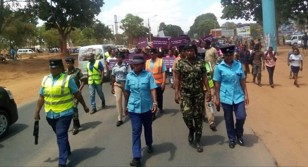 Malawians In Peaceful Protest Over Sexual Assaults By Police Officers In Msundwe Face Of Malawi 