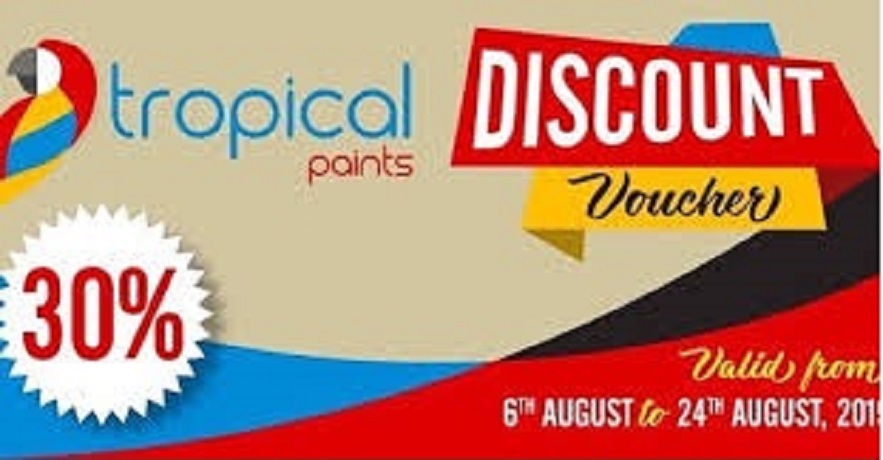 TROPICAL PAINTS CONDUCT MASSIVE SALE PROMOTION