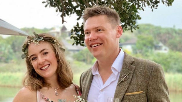 Couple who met at University asked guests to donate money for struggling students as wedding gift