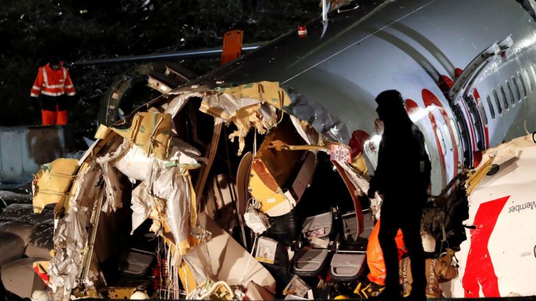 Passenger Plane Carrying 177 People Crashes Into Pieces In Turkey