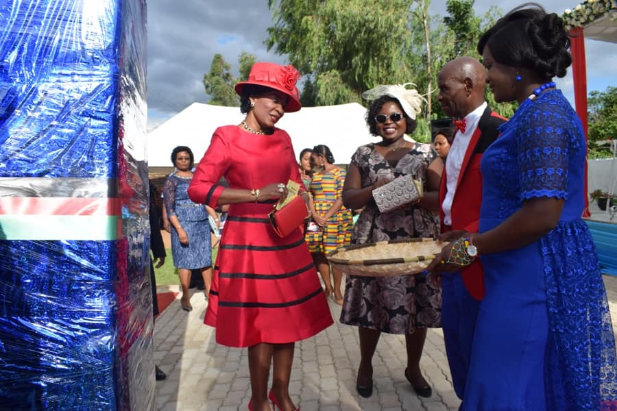 First Lady attends Senior Chief Mlumbe wedding