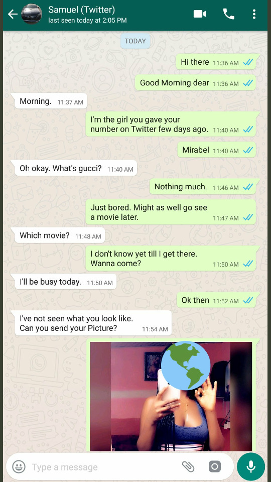 See Screenshots: Lady Pays an Online Investigator to Find Out if Her Boo is Her Boo or a Community Boo, She is Left Shocked