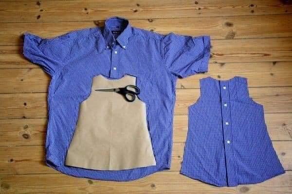 Women!! Checck Out 16 Amazing Ways To Make Baby Clothing Out Of Daddy’s Old Shirts