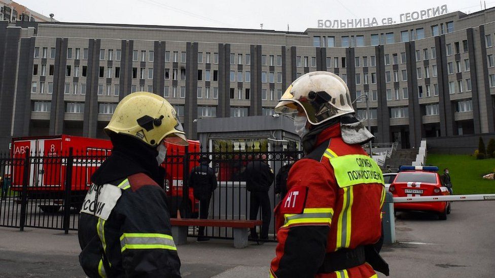 Five Covid -19 Patients Killed In Russia Hospital Fire
