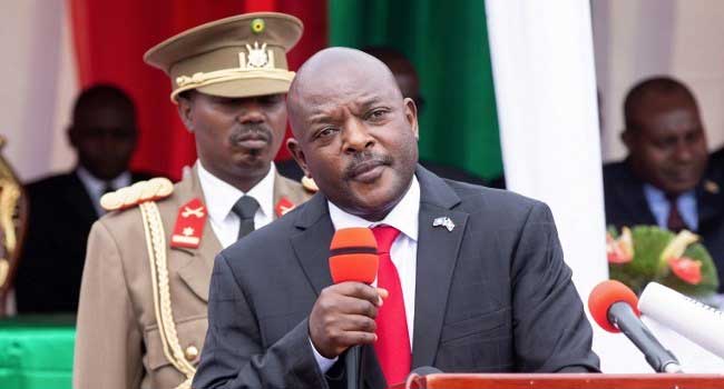 Burundi President dies of heart attack