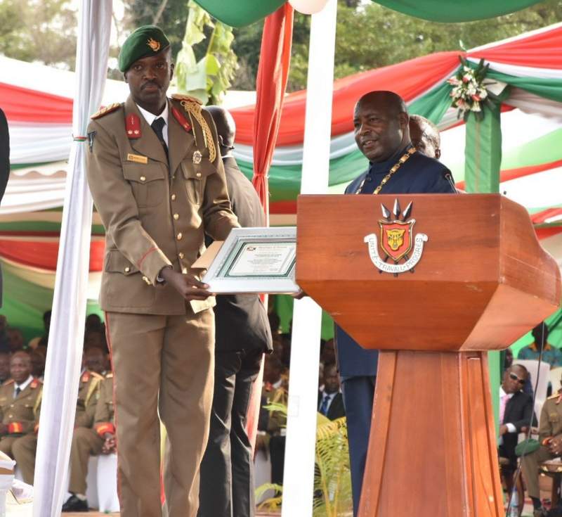 Burundi President Honours Nkurunziza’s Son