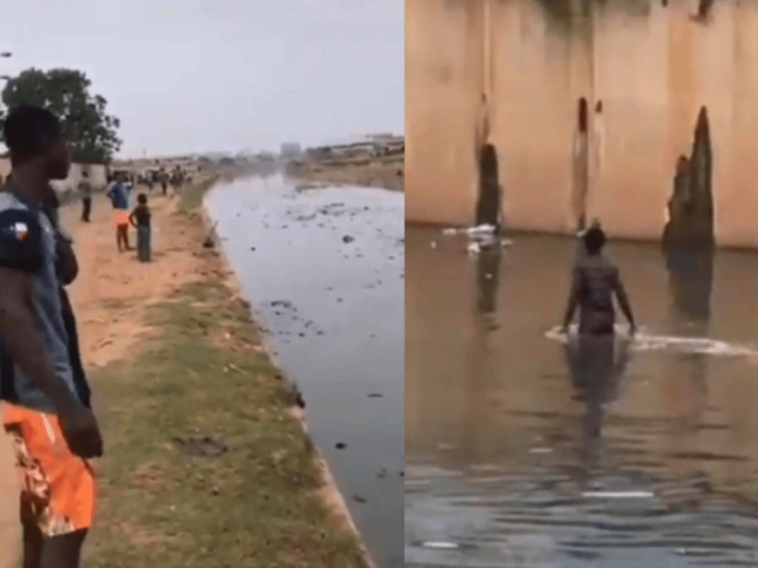 Man Jumps Into River To Escape After Stealing Handbag