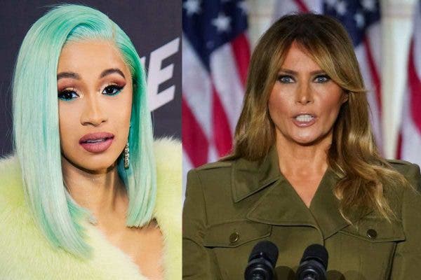 US rapper Nick Minaj shares naked photo of first lady