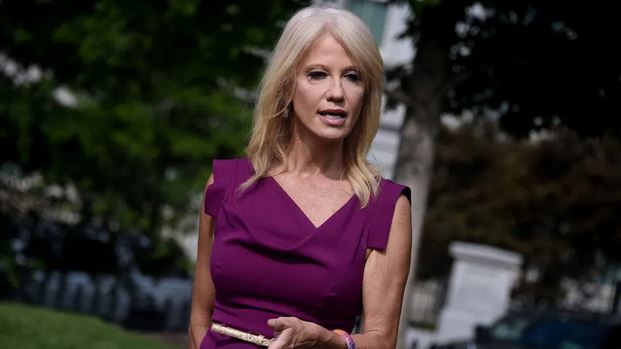 Trump’s media pugilist Kellyanne Conway steps down