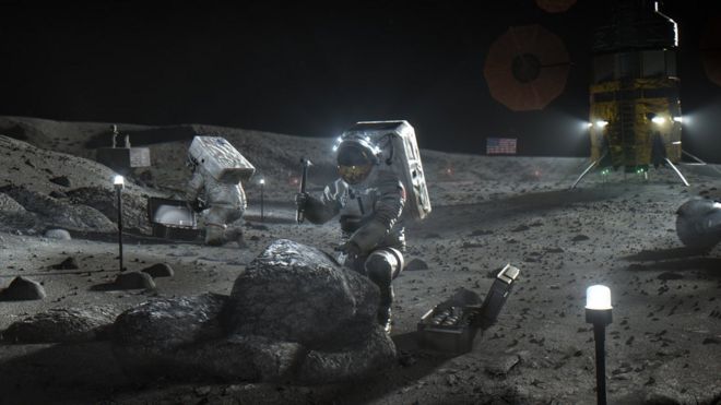 Nasa releases plan for Moon return by 2024