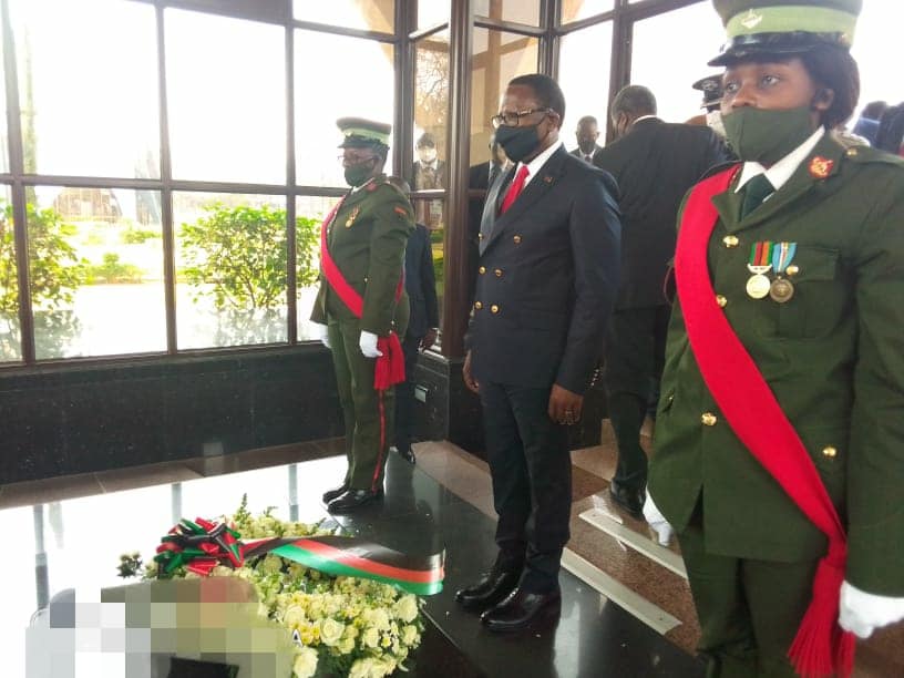 MALAWI PRESIDENT CHAKWERA ARRIVES IN ZAMBIA