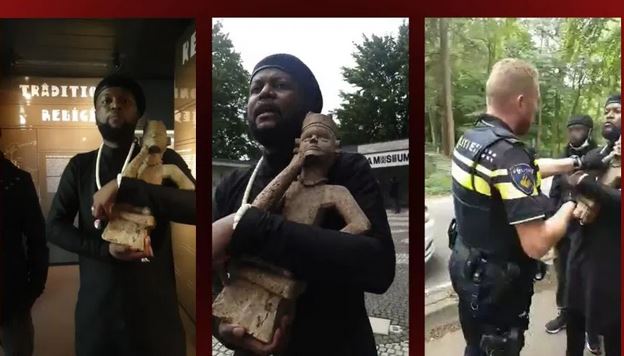 African Activists arrested for “reclaiming” Congolese artwork from Dutch Museum