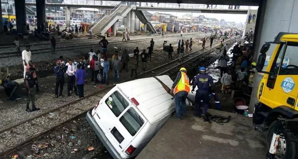 Bus, Moving Train Collide In Nigeria