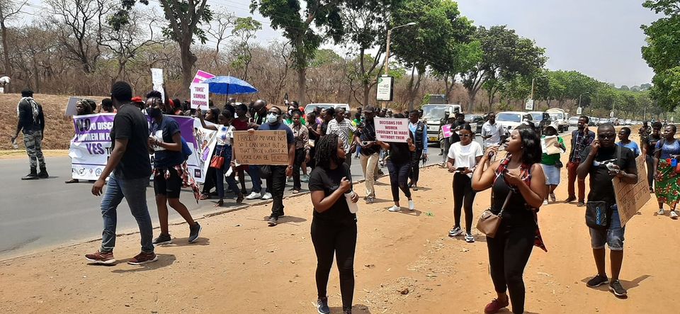 Dowa Communities Demonstrate Against Gender Based Violence