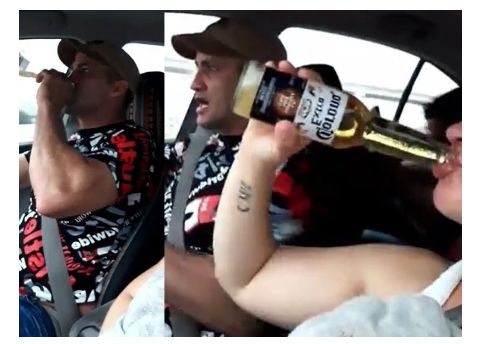 Man Brags And Drinks From A Bottle On Facebook Live Moment Before Crashing Into A. pickup truck and Killing Three People Including His Girlfriend (Photos/Video)