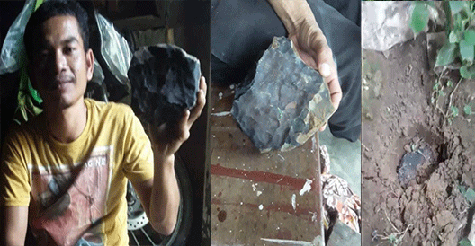 Man becomes instant millionaire after meteor Shower worth more than £1.4m crashes into his roof