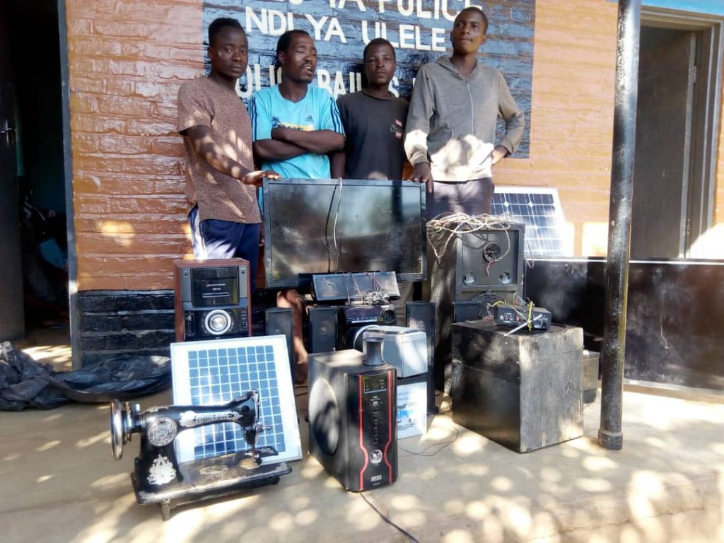 Four suspected thieves arrested in Mponela