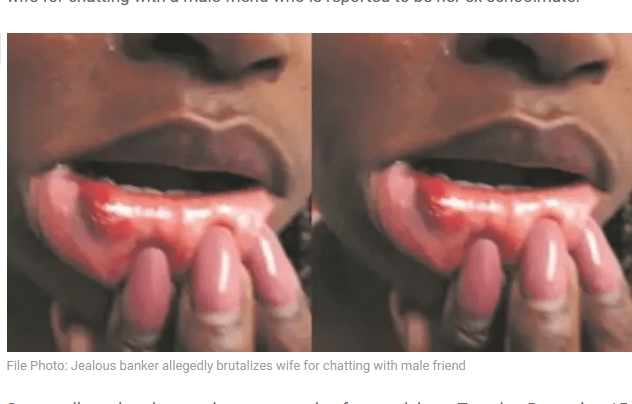 Man brutalizes wife for chatting with male friend