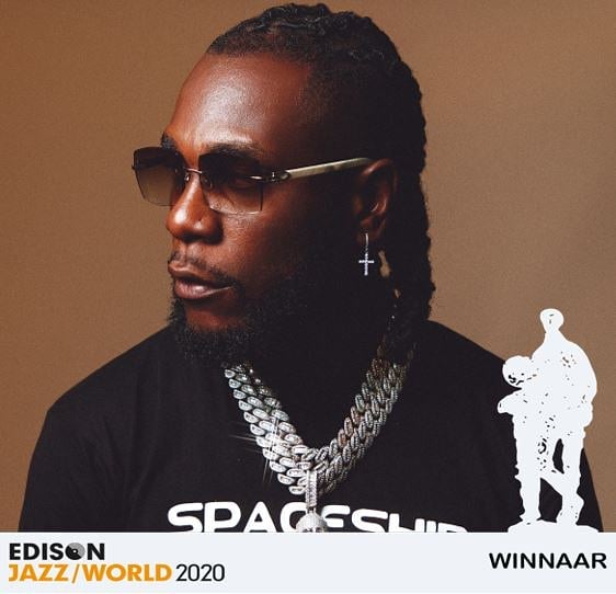 Burna Boy’s ‘African Giant’ Wins ‘Best World Album’ at 2020 Edison Awards