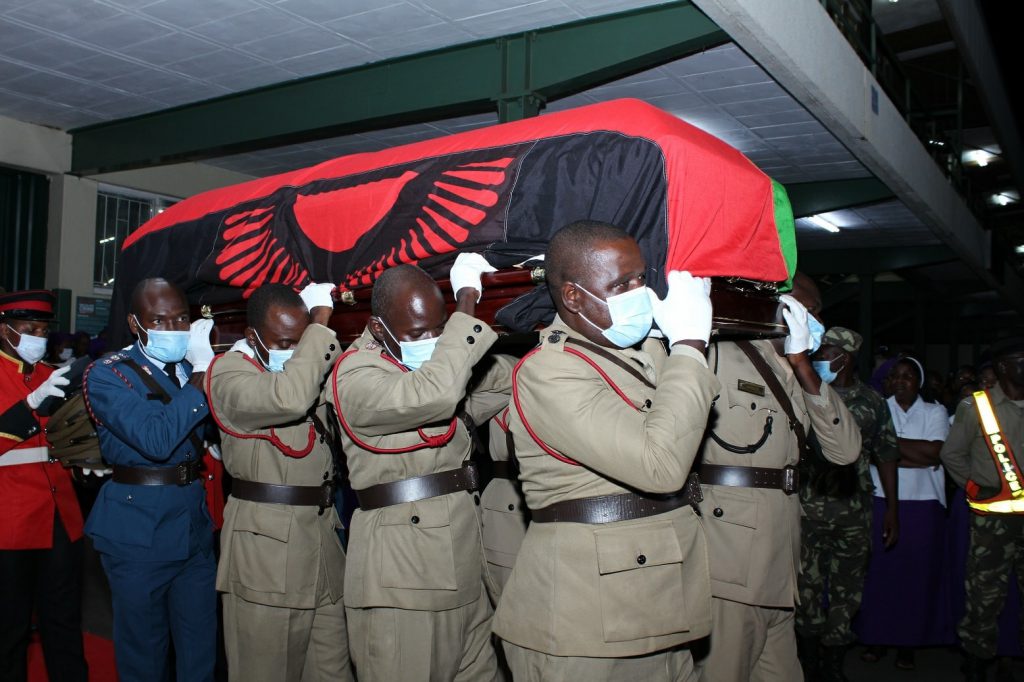 Funeral mass for Archbishop Tarsizio Ziyaye underway at Maula Cathedral