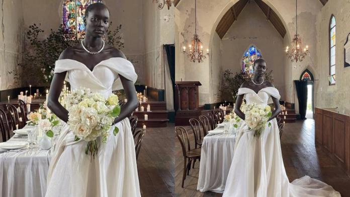 Lady marries herself, claims she is tired of men