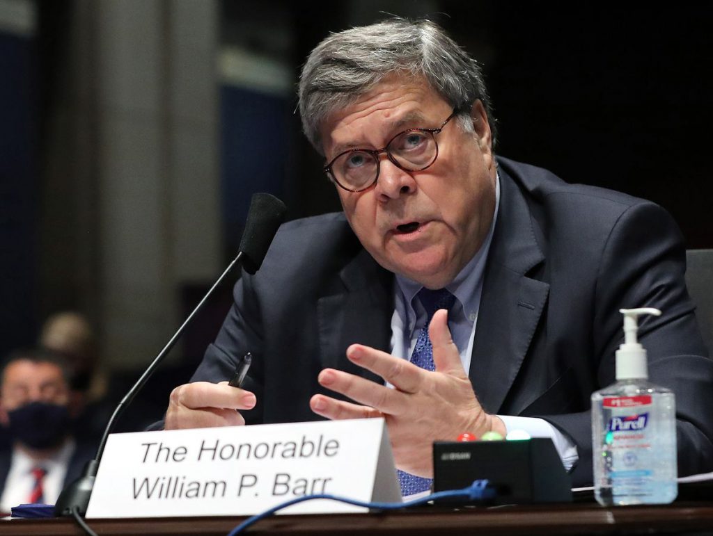 William Barr Resigns As U.S Attorney General