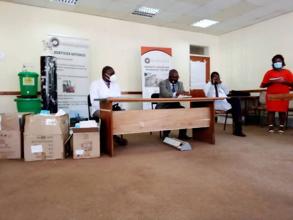 MBS Donates Oxygen Cylinders, Surgical Masks to QECH