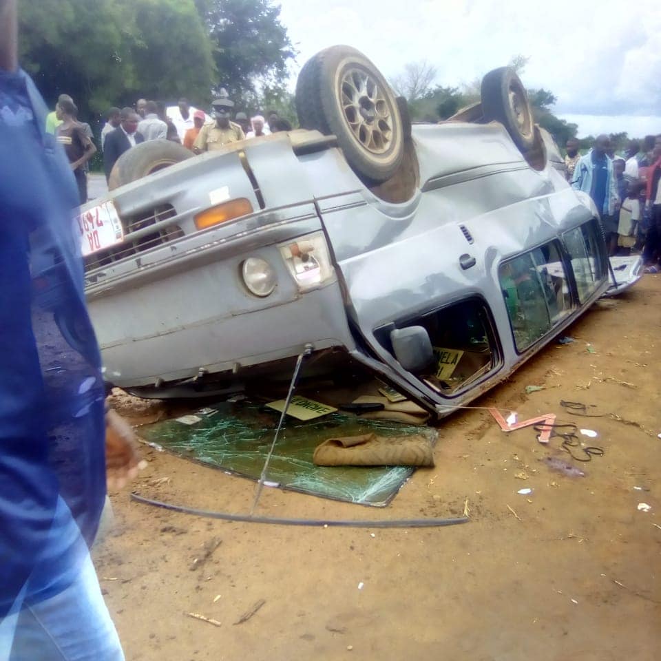 Four people injured in road accident