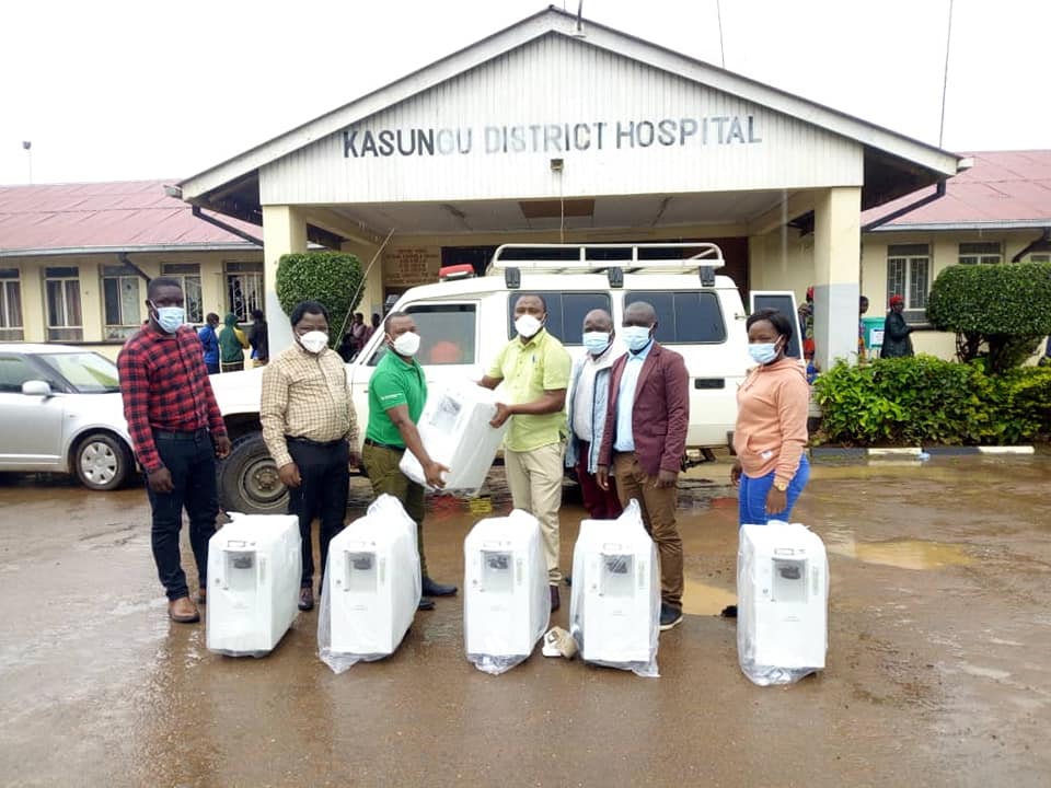K2 TASO donates Oxygen Concentrators to Kasungu District Hospital