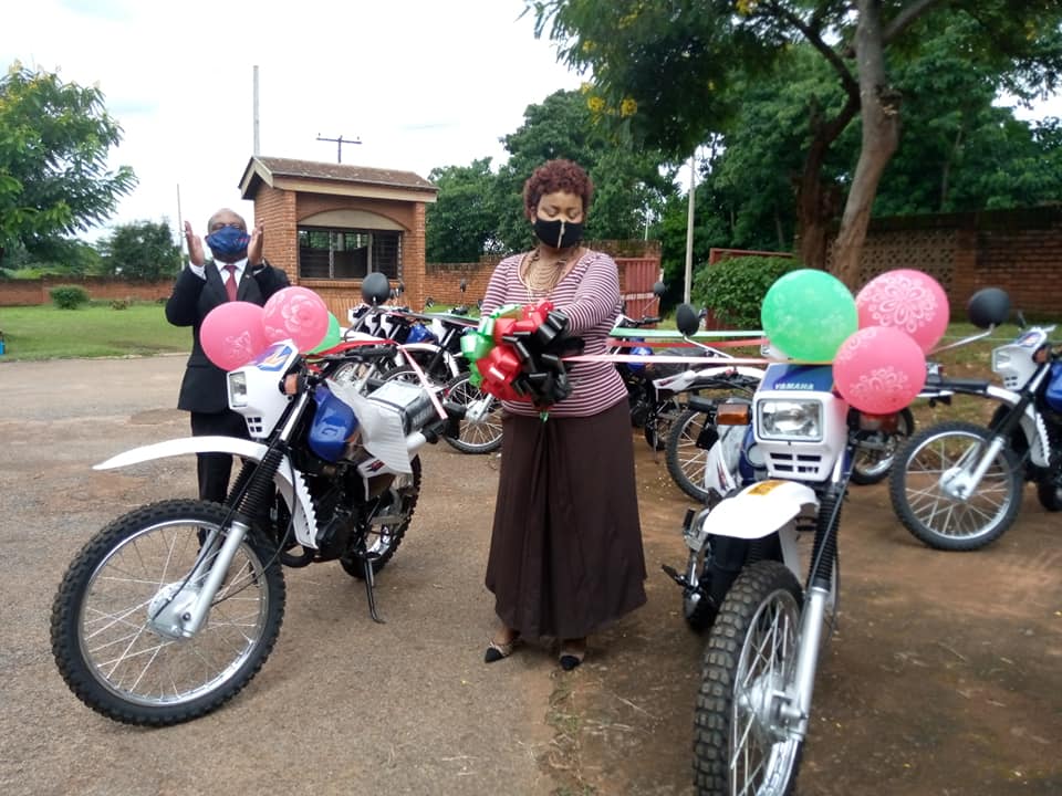 Ministry of Gender donates 15 Motorcycles to DCDOs