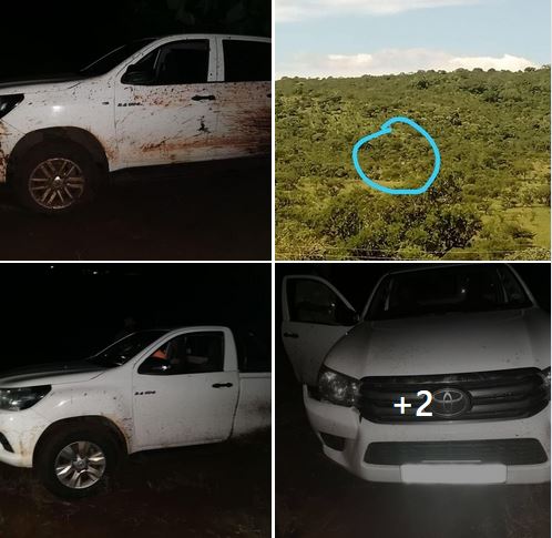 SA SOLDIERS RECOVER STOLEN TOYOTA HILUX VEHICLES AFTER THEY GOT STUCK IN MUD (See Photo)