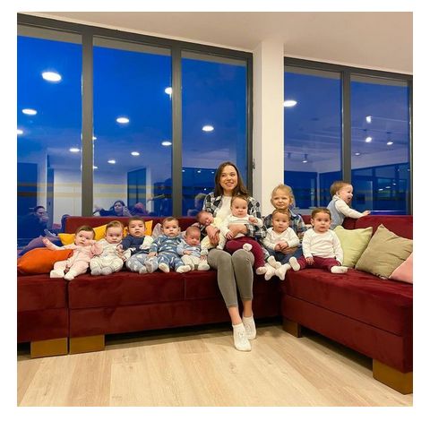 Home  News  23-year-old woman with 11 biological children says she wants 100 kids News 23-year-old woman with 11 biological children says she wants 100 kids