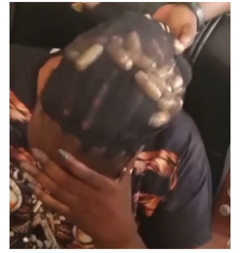 Woman Caught With Drugs Concealed In Beads On Her Head [Photos/Video]