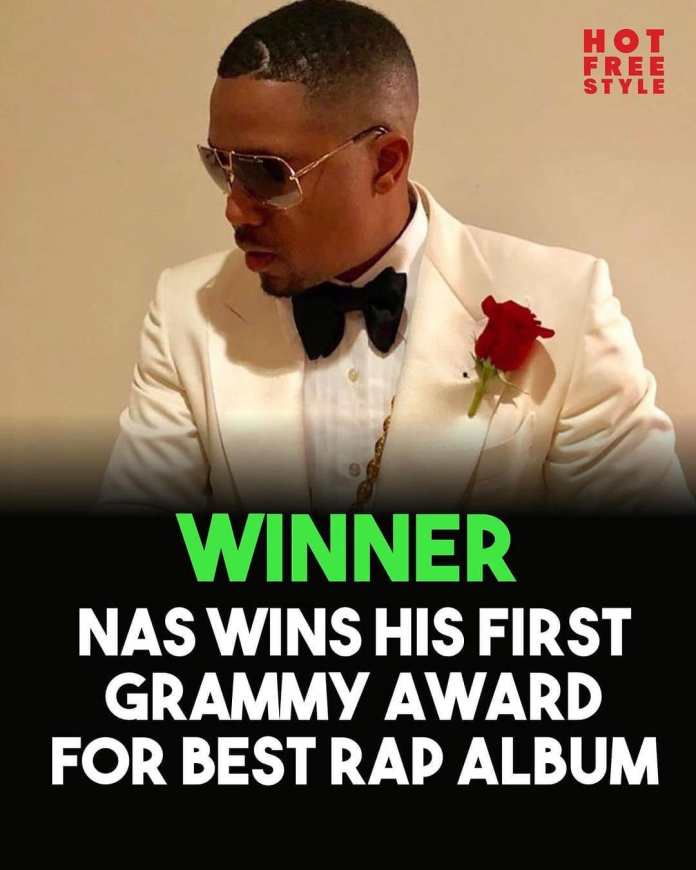 Rapper, Nas Wins His First Grammy Award After 13 Nominations In 25 Years