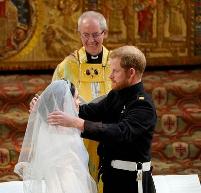 Archbishop of Canterbury breaks silence on Harry and Meghan’s secret wedding claims