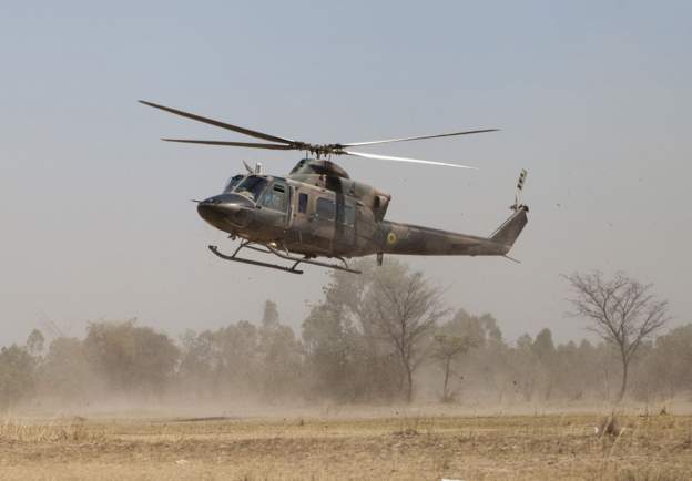 Child killed as Zimbabwe military helicopter crashes
