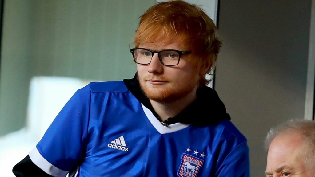 ED SHEERAN NAMED IPSWICH TOWN SHIRT SPONSOR FOR 2021/2022 SEASON