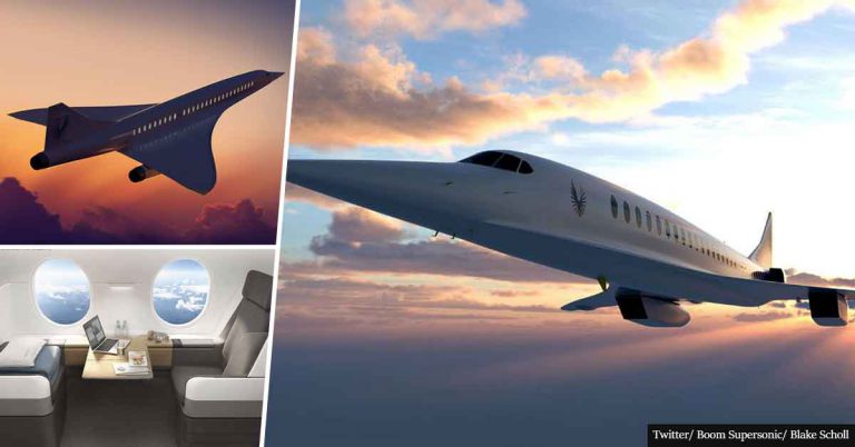 Supersonic Jet Could Fly You “ANYWHERE In The World In FOUR Hours” For $100 By 2026