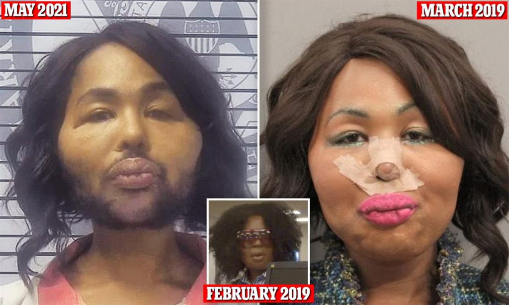 Transgender woman, ‘Iconic Facce’ is jailed for 15 years for robbing a bank of $4,800 to pay for cosmetic surgery