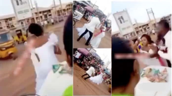 Bride leaves her groom in shock a few minutes after saying ‘I do’ [Watch]