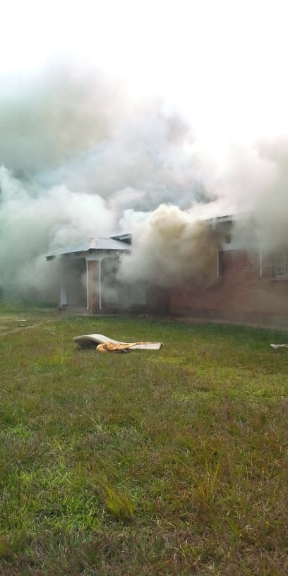 Fire guts down hostel of Saint Luke’s College of Nursing in Zomba