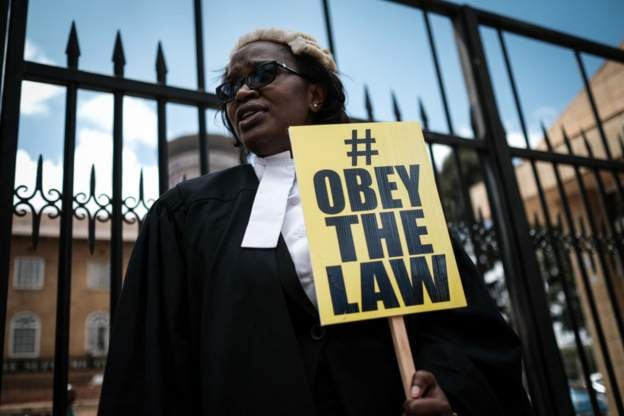 Judges on Uhuru Kenyatta’s neck in Kenya