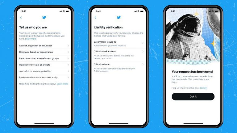 Twitter relaunches ‘blue tick’ verification application