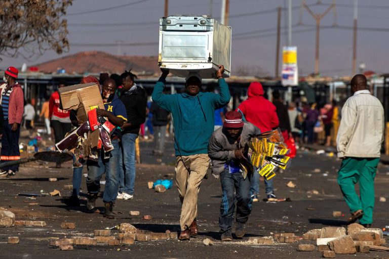 Death toll from South Africa’s Unrest rises to 337
