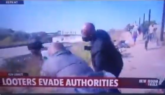 Top SA politician apologises for beating looter in a viral video (Watch Video)