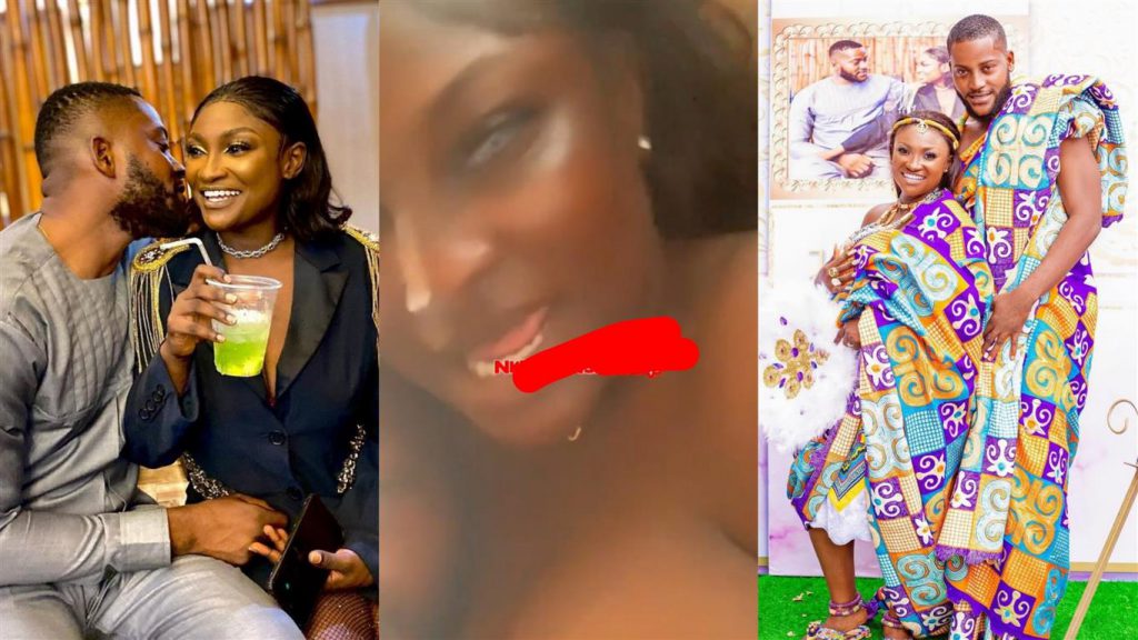 Female Ghanaian media personality accidentally posts bedroom video of herself with husband (Watch Video)